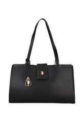 U.S. POLO ASSN. Borsa Shopper Donna Nero BIUJE9379WVP000-AI27