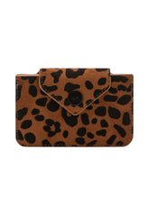 SUN68 Portafogli Portacarte Donna Marrone Nero Animalier Y46236-AI27-7111
