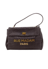 RUE MADAME Borsa Shopper Donna Marrone 1608-AI27-CHOCOLATE