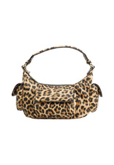 ERMANNO SCERVINO Borsa A Spalla Donna Beige Nero Animalier 12402219-AI27-3203