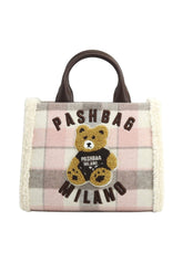 PASH BAG Borsa A mano Donna Rosa Bianco 20161-SHE-W6M-P-AI27