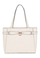 GUESS Arlena Borsa Noel Tote Donna Taupe Logo PG933625