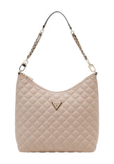 GUESS Giully Borsa Hobo Donna Light Beige QG874802