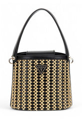GUESS Borsa a spalla Donna Nero Beige HWWG9647030-PE25-NTB