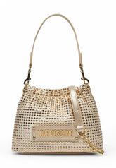 LOVE MOSCHINO Borsa a mano Donna Oro Strass JC4138PP1MLL196A-PE25