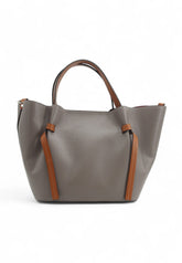 CHEBAG Borsa Donna Taupe Cuoio VANESSA