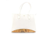 ALVIERO MARTINI 1° CLASSE Borsa Large Shopping Bag Bianco Marble Col GS24-9407 - Sandrini Calzature e Abbigliamento