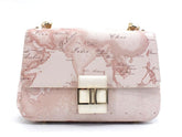 ALVIERO MARTINI 1° CLASSE Borsa Tracolla Geo Pink Beige GS82-T733 - Sandrini Calzature e Abbigliamento