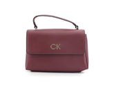 CALVIN KLEIN Re-Lock Mini Top Borsa Bordeaux K60K608878 - Sandrini Calzature e Abbigliamento