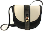 CAVALLI Class Incognito Borsa Donna Pelle OFF WHITE BLACK CLM.003 - Sandrini Calzature e Abbigliamento
