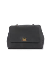 ERMANNO SCERVINO Eba Borsa Flap Black 12401393 - Sandrini Calzature e Abbigliamento