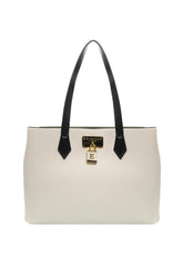 ERMANNO SCERVINO Ohanna Borsa Tote Crema 12401545 - Sandrini Calzature e Abbigliamento