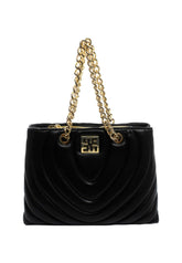 ERMANNO SCERVINO Pamela Borsa Double Handle Black 12401616 - Sandrini Calzature e Abbigliamento