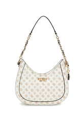 GUESS Abet Borsa Small Hobo White Logo PG855801 - Sandrini Calzature e Abbigliamento