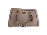 GUESS Abey Satchel Logo Borsa Tracolla Beige Light Rum VB855806 - Sandrini Calzature e Abbigliamento