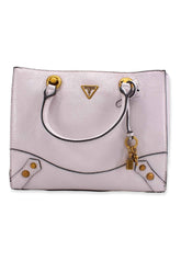 GUESS Amantea Borsa Satchel Donna Bianco Stone XB865006 - Sandrini Calzature e Abbigliamento