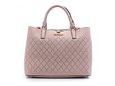 GUESS Amara Satchel Borsa Traforata Rosa Biscuit XG849306 - Sandrini Calzature e Abbigliamento