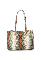 GUESS Becci Borsa Satchel Sage Multi KB878209 - Sandrini Calzature e Abbigliamento