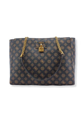GUESS Borsa Centre Stage Marrone Mocha Logo PB850423 - Sandrini Calzature e Abbigliamento