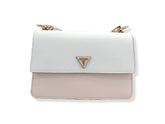 GUESS Borsa Tracolla Alexie Crossbody Flap White Multi VG841619 - Sandrini Calzature e Abbigliamento