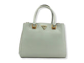 GUESS Borsa Tracolla Alexie Satchel Logo Verde Sage VB841606 - Sandrini Calzature e Abbigliamento