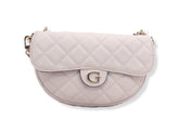 GUESS Borsa Tracolla Gillian Flat Grigio Stone QG839421 - Sandrini Calzature e Abbigliamento