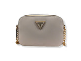 GUESS Borsa Tracolla Noelle Crossbody Camera Double Grigio Stone ZB787914 - Sandrini Calzature e Abbigliamento