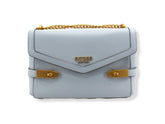 GUESS Borsa Tracolla Zadie Crossbody Flap Azzurro Pale Cloud VA841519 - Sandrini Calzature e Abbigliamento
