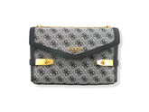 GUESS Borsa Tracolla Zadie Loghi Black Logo SA839619 - Sandrini Calzature e Abbigliamento