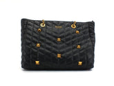 GUESS Brera Borsa Tote Shopping Borchie Black QB840423 - Sandrini Calzature e Abbigliamento
