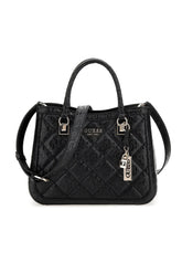 GUESS Caddie Borsa Girlfriend Satchel Black GG878306 - Sandrini Calzature e Abbigliamento