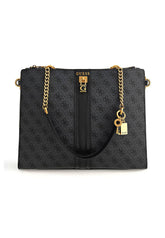 GUESS Ginevra Borsa Tote Coal Logo SB867523 - Sandrini Calzature e Abbigliamento