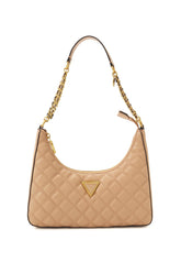 GUESS Giully Borsa Shoulder Beige QA874818 - Sandrini Calzature e Abbigliamento