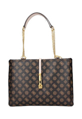 GUESS James Borsa Girlfriend Carryall Mocha Logo PA897023 - Sandrini Calzature e Abbigliamento