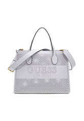 GUESS Katey Borsa Tote Perforata White WH876922 - Sandrini Calzature e Abbigliamento