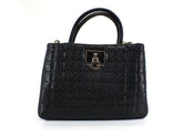 GUESS Kobo Borsa Satchel Loghi Black GG841106 - Sandrini Calzature e Abbigliamento