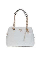GUESS La Femme Borsa Satchel Loghi White PD868910 - Sandrini Calzature e Abbigliamento
