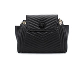GUESS Lida Satchel Shoulder Borsa Tracolla Black VG812709 - Sandrini Calzature e Abbigliamento