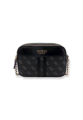 GUESS Noelle Crossbody Camera Loghi Borsa Tracolla Donna Grigio Coal Multi KG787914 - Sandrini Calzature e Abbigliamento