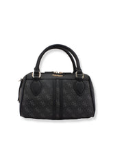 GUESS Noelle Satchel Borsa Tracolla Donna Grigio Coal Multi KG787905 - Sandrini Calzature e Abbigliamento