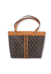 GUESS Noelle Tote Elite Borsa Donna Brown Cognac KG787923 - Sandrini Calzature e Abbigliamento