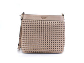 GUESS Sicilia Borsa Hobo Intreccio Beige Sand WG849002 - Sandrini Calzature e Abbigliamento