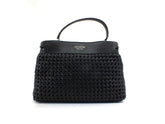 GUESS Sicilia Borsa Satcvhel Intreccio Black WG849006 - Sandrini Calzature e Abbigliamento