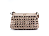 GUESS Sicilia Borsa Tracolla Zip Intreccio Sand WG849018 - Sandrini Calzature e Abbigliamento
