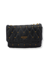 GUESS Tirana Crossbody Borchie Borsa Tracolla Donna Black QS855321 - Sandrini Calzature e Abbigliamento