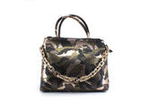 GUESS Turin Borsa Satchel Triple Compart Camouflage RG840006 - Sandrini Calzature e Abbigliamento