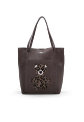 LE PANDORINE Bubi Amore Borsa Shopper Taupe 22XAILCQ-01 - Sandrini Calzature e Abbigliamento