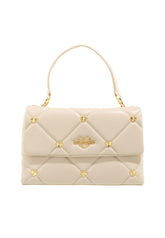 LOVE MOSCHINO Borsa Borchie Cuori Avorio JC4084PP1GLZ0110 - Sandrini Calzature e Abbigliamento