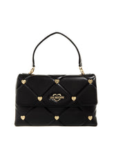 LOVE MOSCHINO Borsa Borchie Cuori Nero JC4084PP1GLZ0000 - Sandrini Calzature e Abbigliamento