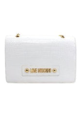 LOVE MOSCHINO Borsa Croco Donna Off White JC4423PP0FKS0120 - Sandrini Calzature e Abbigliamento